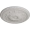 Ekena Millwork Richmond Ceiling Medallion (Fits Canopies up to 2 5/8"), 18"OD x 1 3/8"P, Ultra Pure White CM18RIUWF - alternate 3